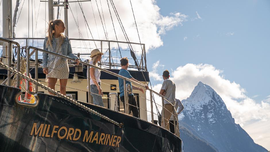 Experience an unforgettable overnight Cruise in Milford Sound aboard the Milford Mariner